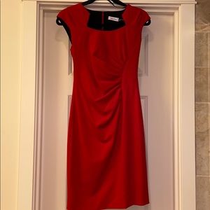Calvin Klein Red evening dress